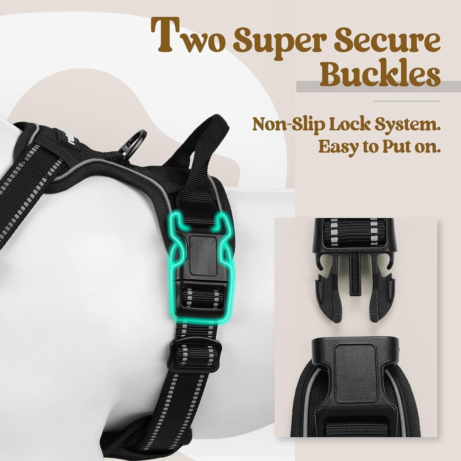 No-Pull Choke-Free Front Clip Dog Harness