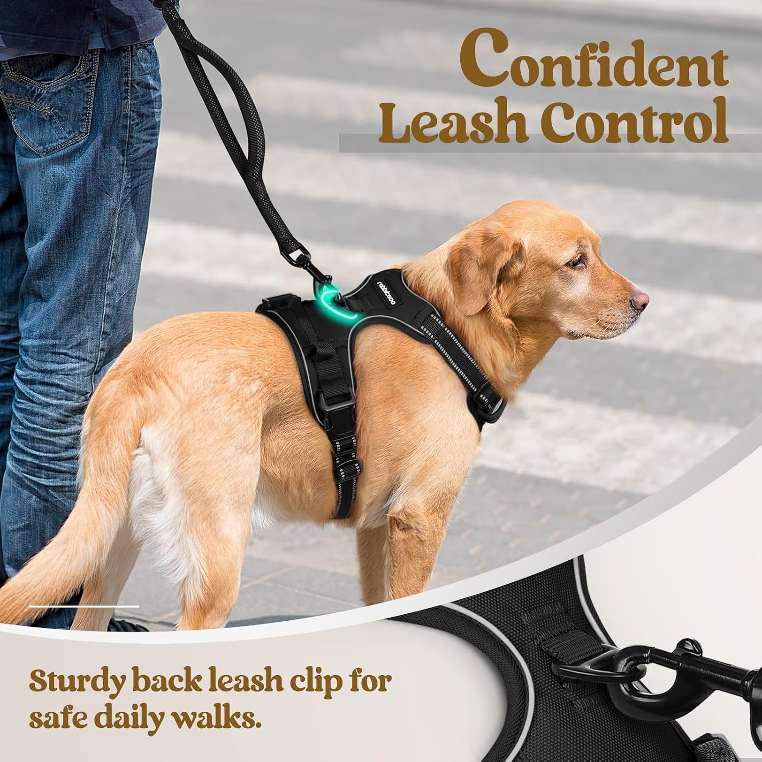No-Pull Choke-Free Front Clip Dog Harness