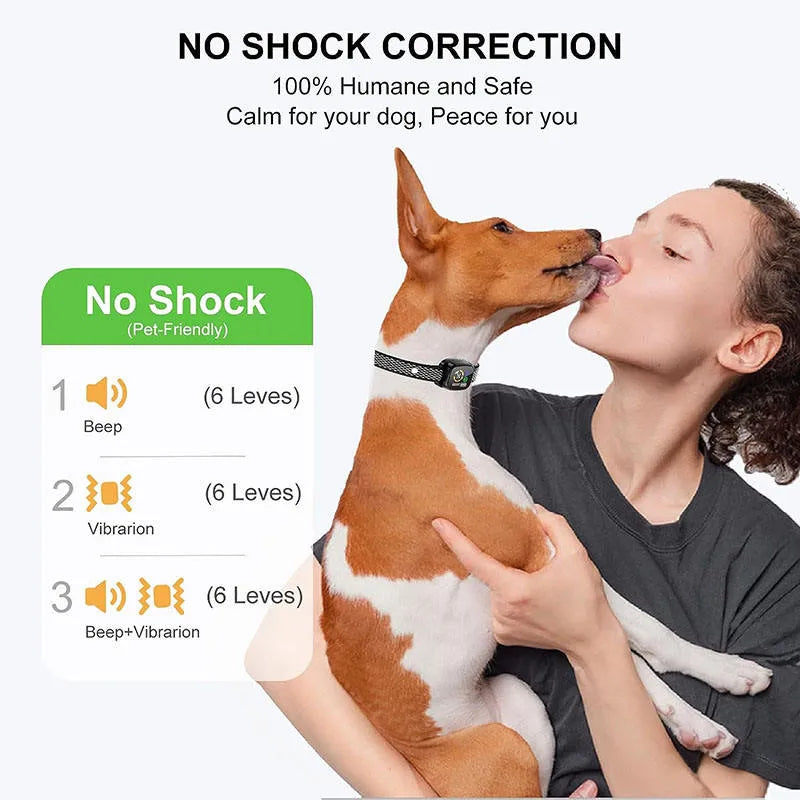 2.0 Smart Anti-Bark Collar (No Shock)
