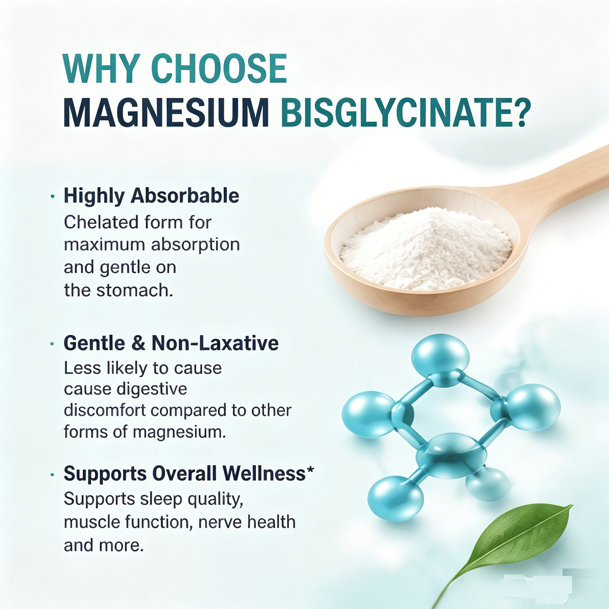 Melatonin-Free Magnesium Bisglycinate Gummies